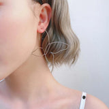 Butterly metal earrings