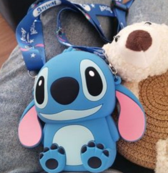 Stitch silicone bag