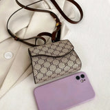 Mini geometric pattern bag