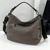 Colorblock boho large capacity bag