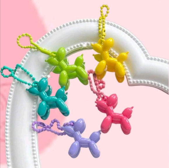 Random color mini cute balloon dog