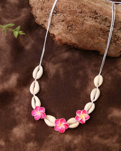Shell & Flower Decor Bracelet