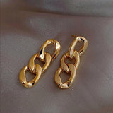 Stainless Steel Chain Earrings