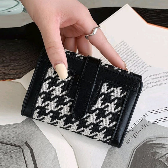 Black and white small Purse