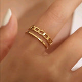 Stainless Steel Adjustable Chain Ring
