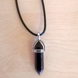 Geometric pendant necklace unisex