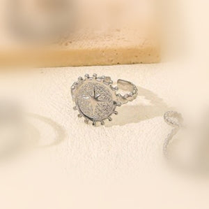 Sun adjustable stainless steel ring