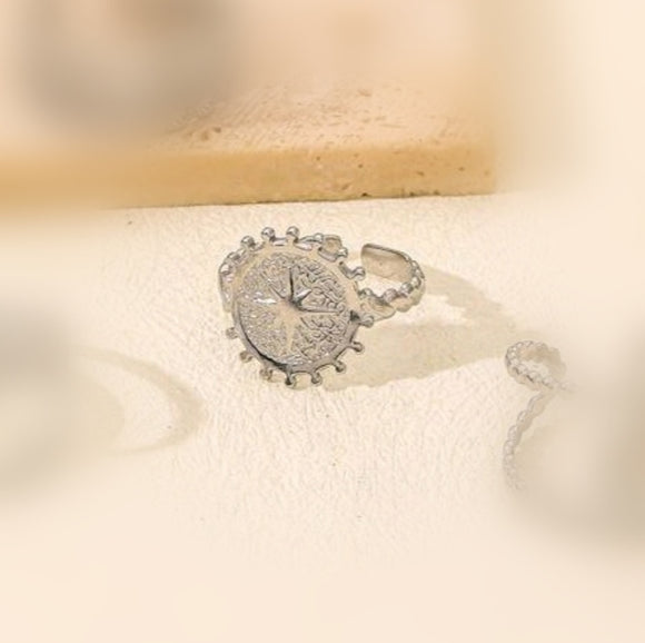 Sun adjustable stainless steel ring