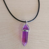 Geometric pendant necklace unisex