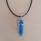 Geometric pendant necklace unisex
