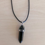 Geometric pendant necklace unisex