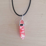 Geometric pendant necklace unisex
