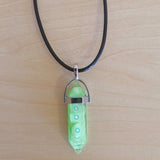 Geometric pendant necklace unisex