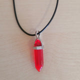 Geometric pendant necklace unisex