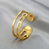 Stainless Steel Adjustable Chain Ring