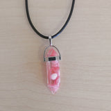 Geometric pendant necklace unisex