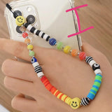 Phone chain Charm beads strap