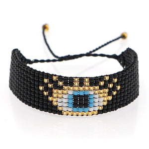 Evil Eye Bracelets For Women Jewellery Trendy Japanese Miyuki Beaded Pulsera