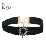 Velvet Crystal Choker
