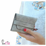 Elegant Style Gray Wallet