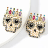 Halloween Horror Ghost Jack Pendant Earrings Women