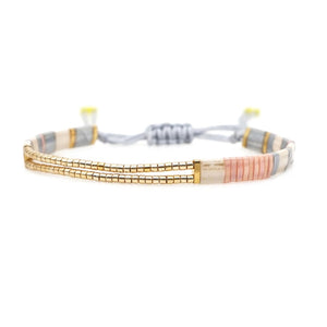 Miyuki Tila Beads  Handmade bracelet pastel