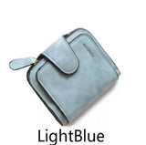 Vintage Matte Blue Wallet