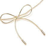 Bowknot collar necklace