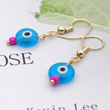 Women Handmade Jewelry Bead Evil Eye Earring