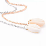 Shell pendant necklace