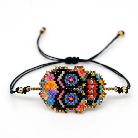 Mexican Women Colorful miyuki beaded Bracelets