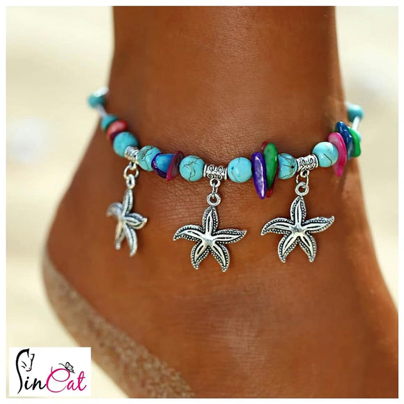 Multicolor boho Bracelet Anklet