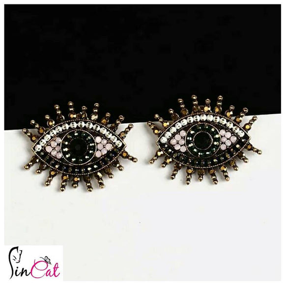 American eyes earrings