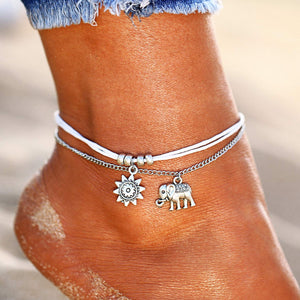 Sun Elephant Anklet