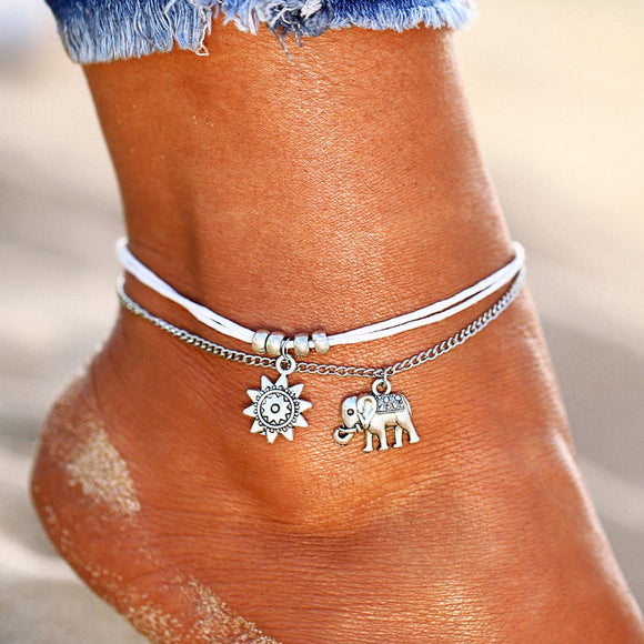 Sun Elephant Anklet
