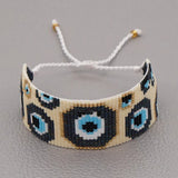 Miyuki Turkish Evil Eye Handmade Bracelets