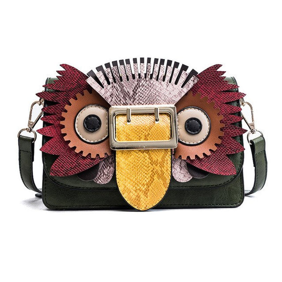 Owl Messenger Bag