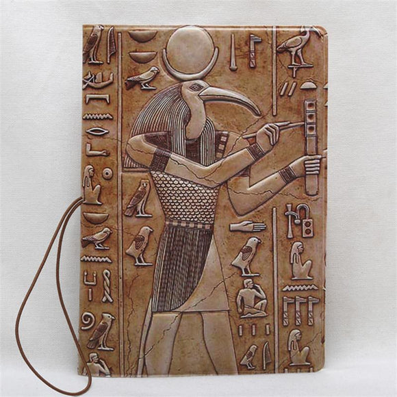 Passport Cover Egyptian Hieroglyphs