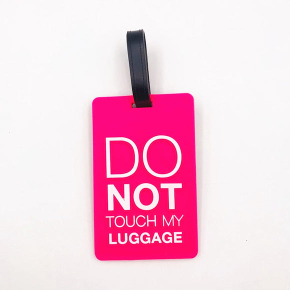 Luggage Tag Don't Touch