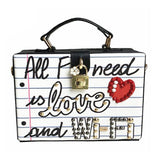 All i need is Love and WIFI ❤ bag