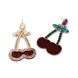 Cute Cherry Bohemian Drop Earrings