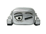 Bling Small shoulder Silver bag
