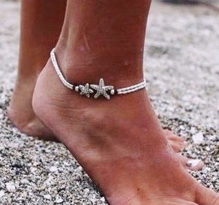 Vintage Starfish Anklet
