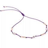 Boho Hand Braided Small Seed Beads Miyuki rope anklet