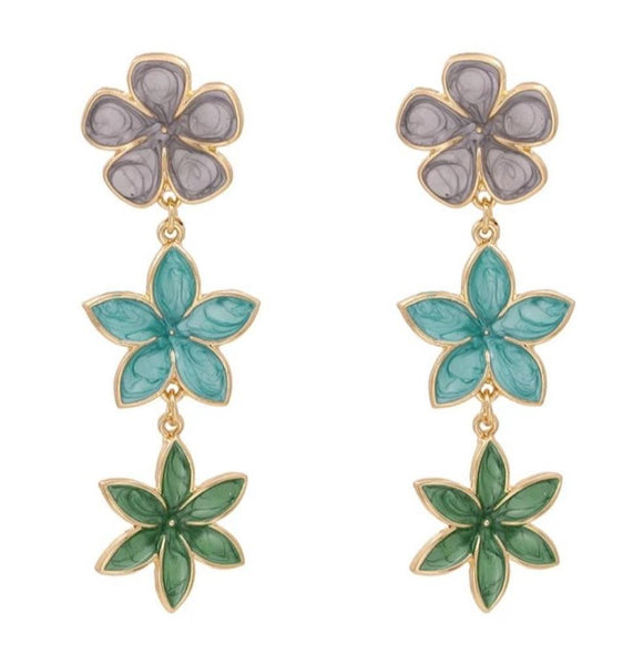 Big Mix Color Earrings For Women INS Style Party